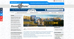 Desktop Screenshot of hemi-sync-4eu.com
