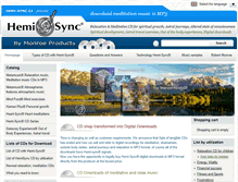 Tablet Screenshot of hemi-sync-4eu.com